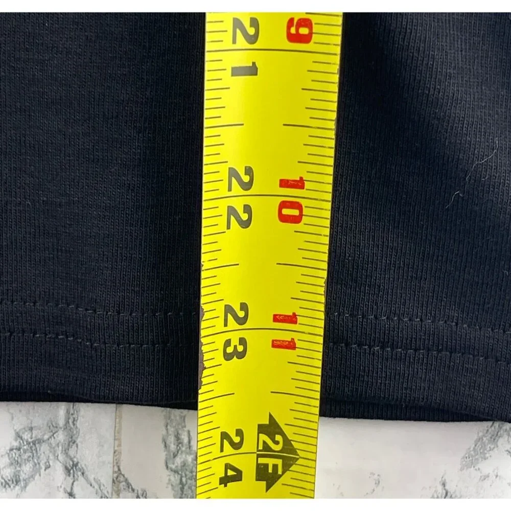 Style & Co. Womens Small Scallop Lace Trim Tank Top Deep Black - Picture 4 of 9